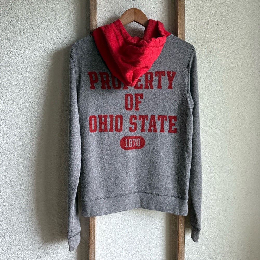 PINK Victoria’s Secret Ohio State zip hoodie sz: M